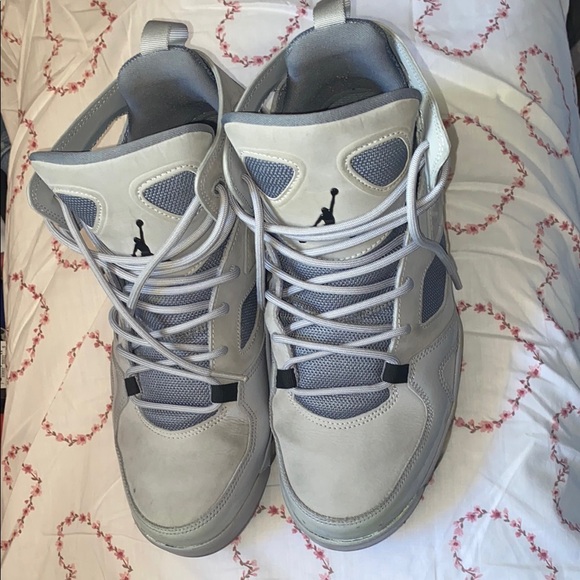 Jordan Other - Jordan Gray Low-Top Sneakers Suede Design